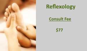 reflexology consult fee